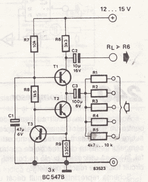 simple mixer circuit