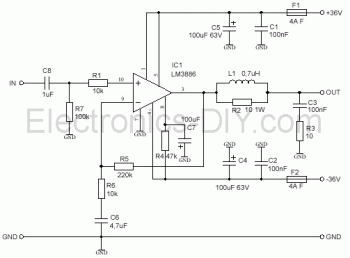 electronic circuit diagram