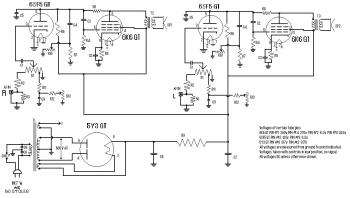 Stereo Tube Power Amplifier Schematic circuit diagram