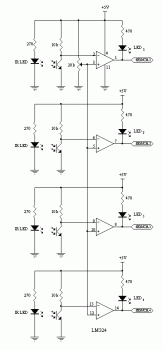 line detector circuit diagram
