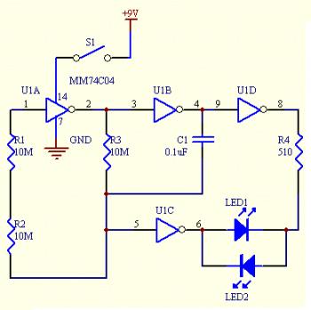 LED Flash circuit diagram