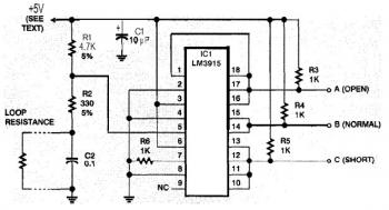 Safer Security System Alarm circuit diagram