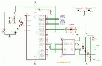 atmega16 circuit diagram