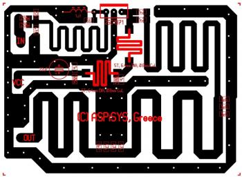 FM RF Amplifier 8 Watt circuit diagram