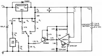 Lead Acid Battery Charger Schematic