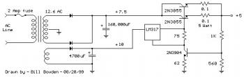 High Current 5V DC Power Supply
