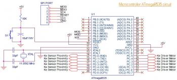 microcontroller circuit ATmega8535