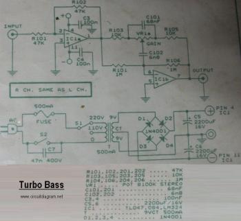 Turbo Bass circuit diagram
