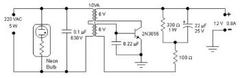 5W Simple Inverter circuit diagram