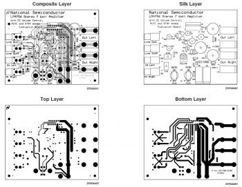 2x7W Audio Amplifier  PCB design