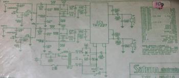 5W Stereo Audio Amplifier based TA7227 circuit diagram